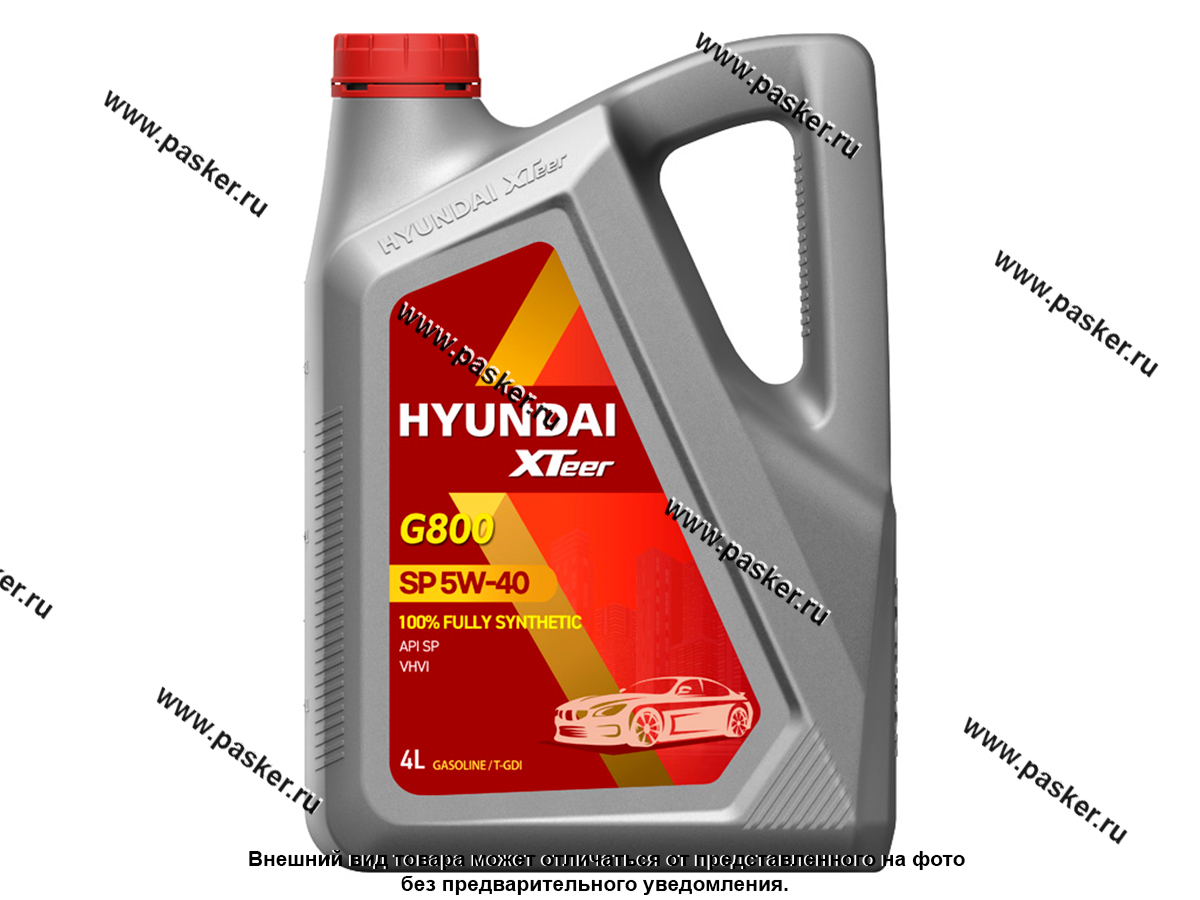 Масло HYUNDAI XTeer 5W40 G800 API SP 4л син