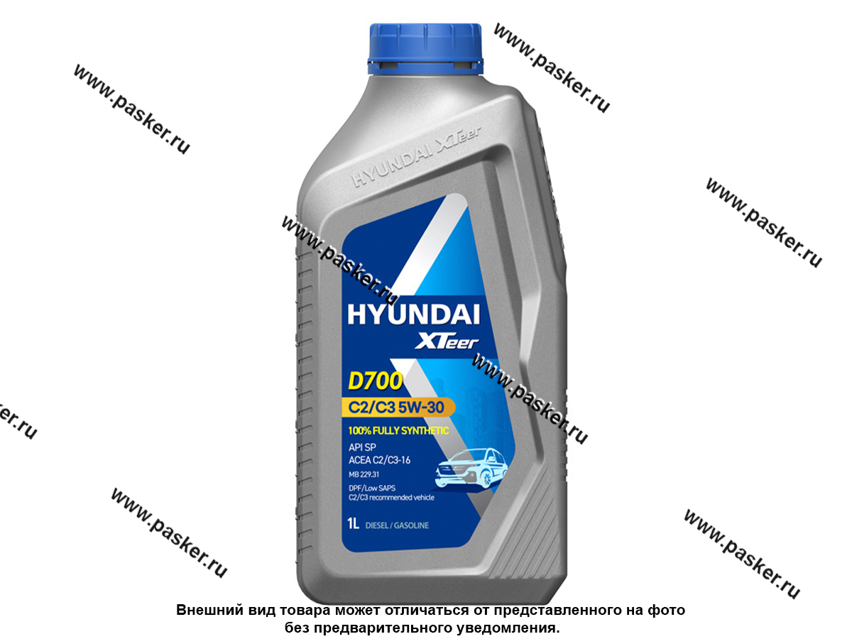 Масло HYUNDAI XTeer 5W30 D700 API SP ACEA C3 1л син