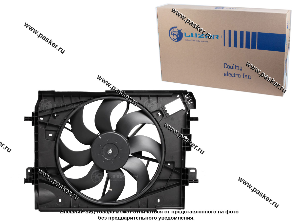 Мотор вентилятора LADA Vesta 15- Renault Logan II 12- LUZAR с кожухом A/C  LFK 0979 58019 купить по привлекательной цене в интернет-магазине 
