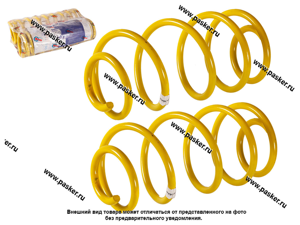 Пружина подвески 2170 Priora ФОБОС Спорт передняя занижение 40 мм 49558
