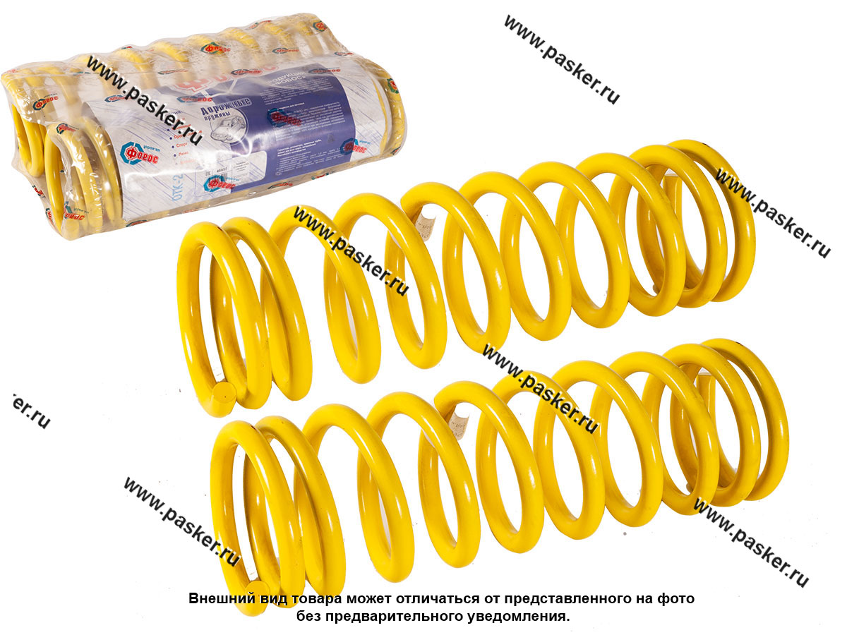 Пружина подвески УАЗ ФОБОС передняя завышение 50мм усиленная 46950 61300  купить по выгодной цене в интернет-магазине 