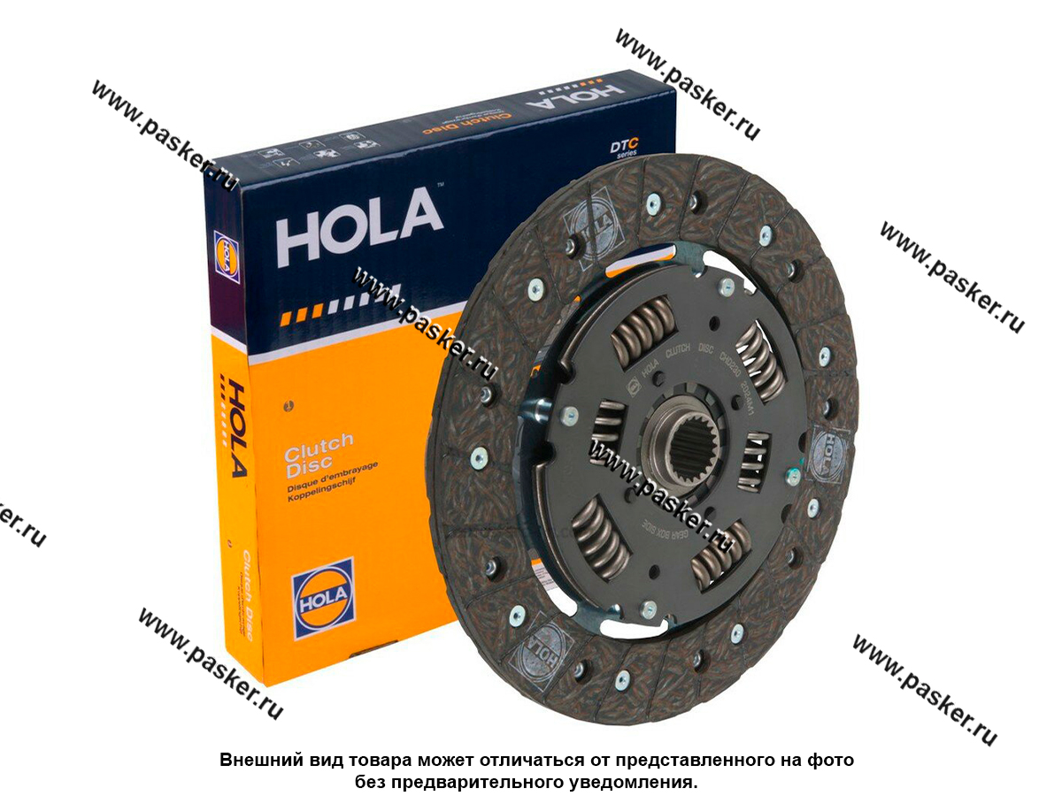 Диск сцепления 2110-12 1.5-1.6 Kalina 1117-19 HOLA CHD230