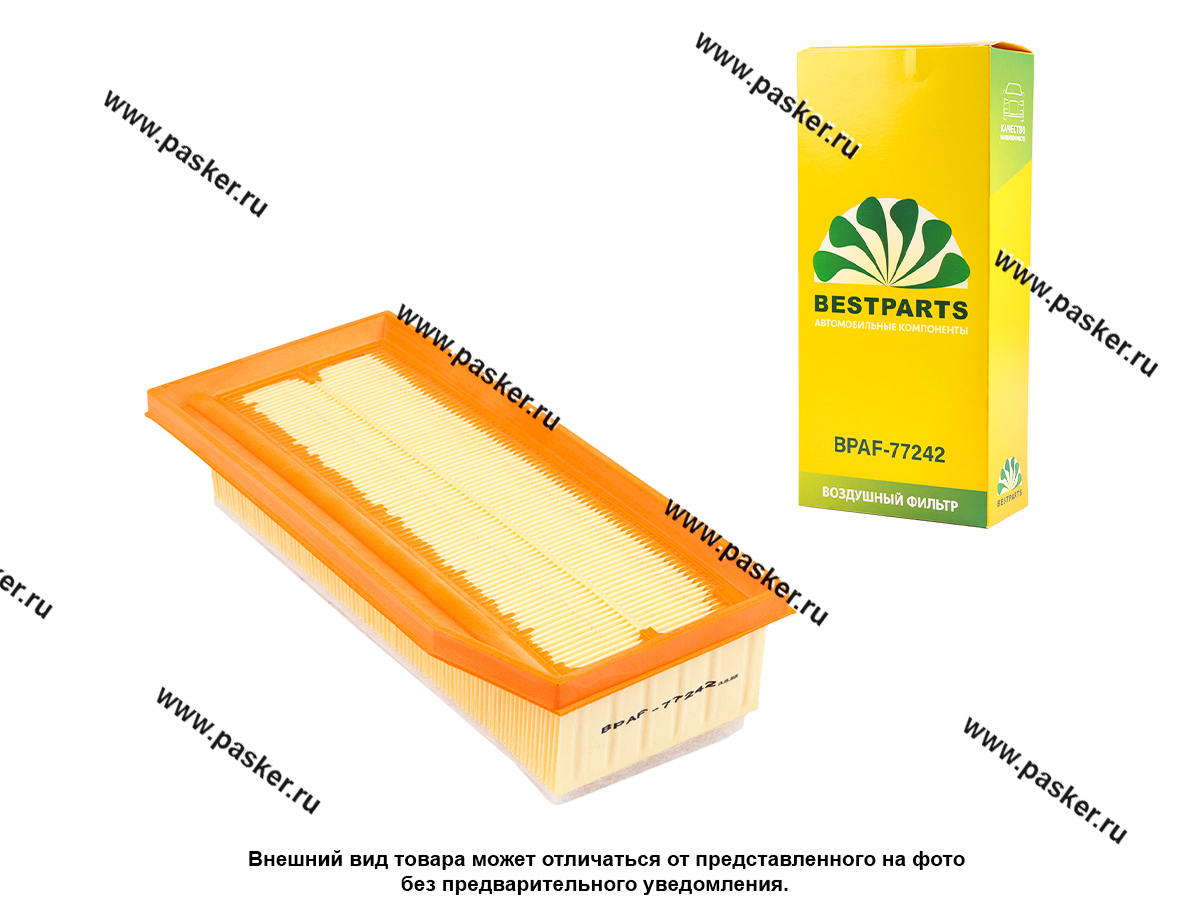 Фильтр воздушный LADA Vesta XRAY Renault Duster 1,6L 8v 2015- BESTPARTS BPAF-77242