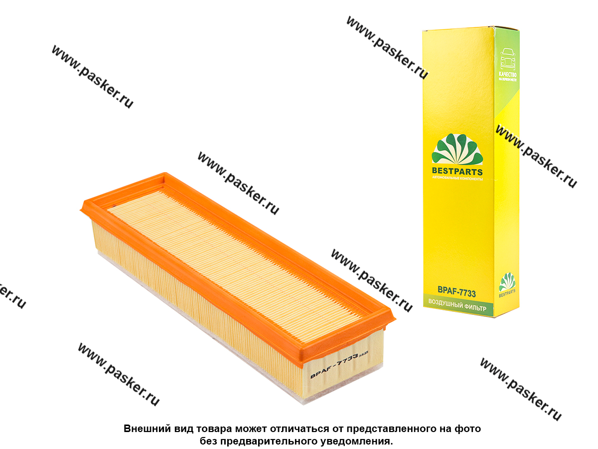 Фильтр воздушный Renault Logan 12- LADA Largus 1,6L 8v BESTPARTS BPAF-7733