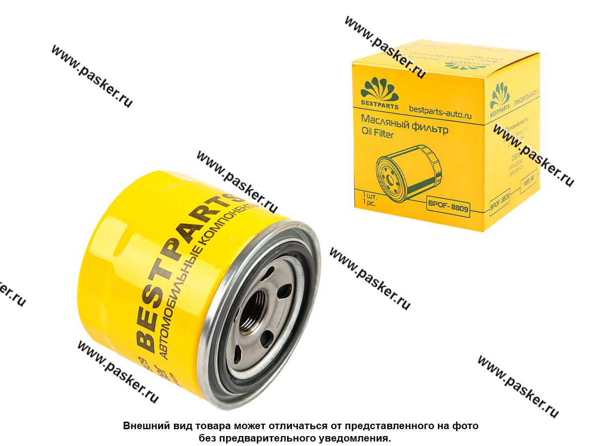 Фильтр масляный Hyundai Solaris Kia Rio 1.6 BESTPARTS BPOF-8809