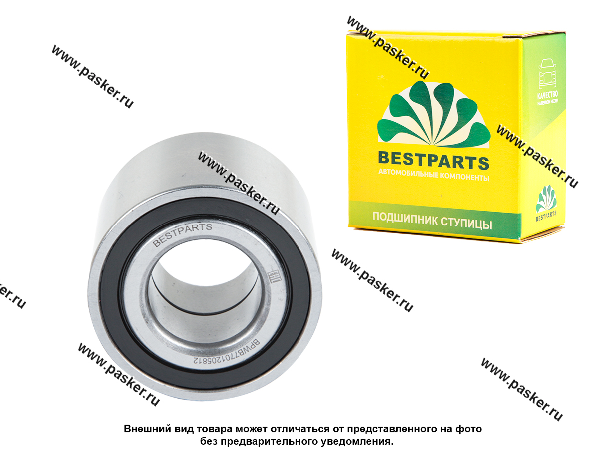Подшипник ступицы Renault Logan LADA Largus 1.4-1.6л BESTPARTS BPWB7701205812 задний