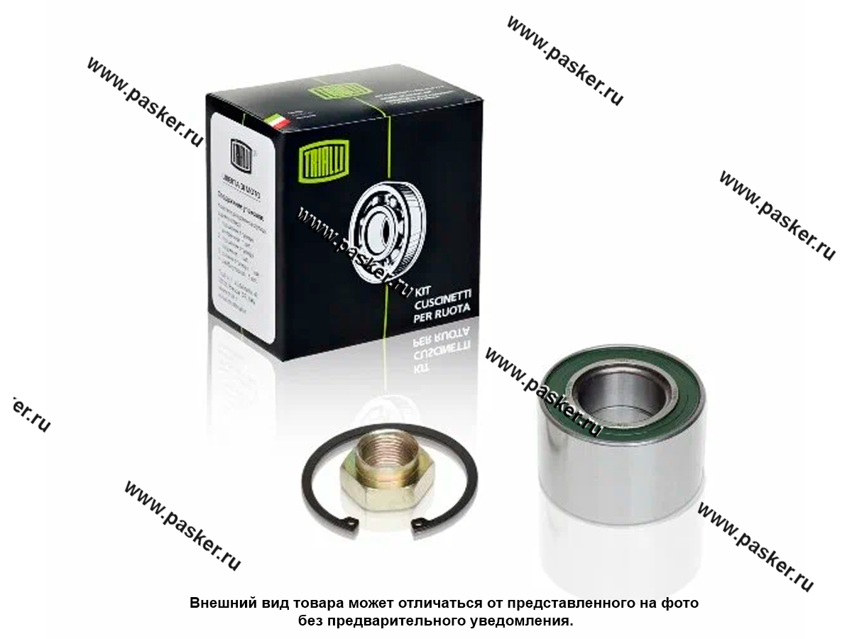 Подшипник ступицы 2108 задний ОКА передний TRIALLI стопорные кольца гайка CS 711