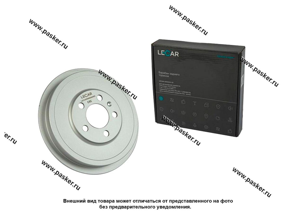 Барабан задний тормозной Renault Logan I Logan II Sandero II LECAR LECAR000244402