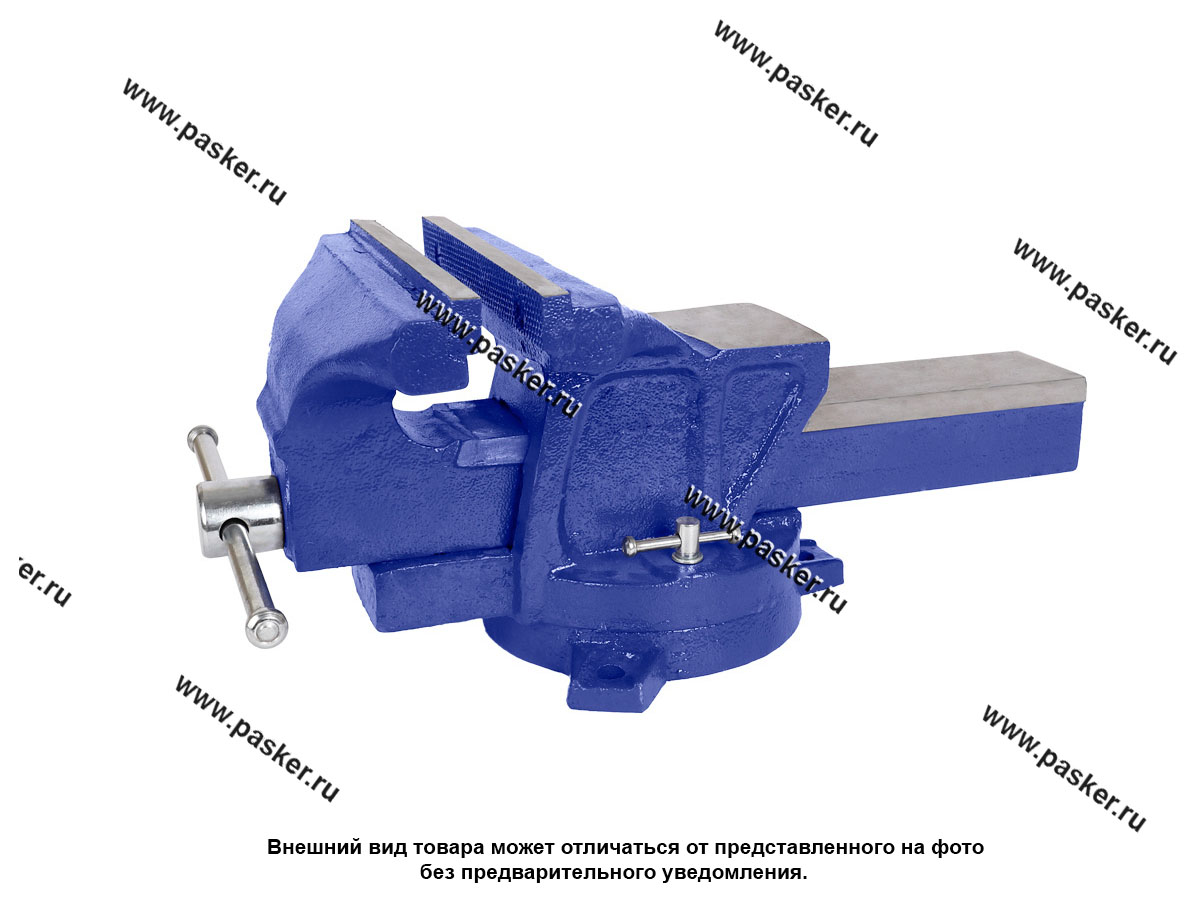 Тиски слесарные поворотные с наковальней 200 мм KRAFT KT 705211 8221 ...