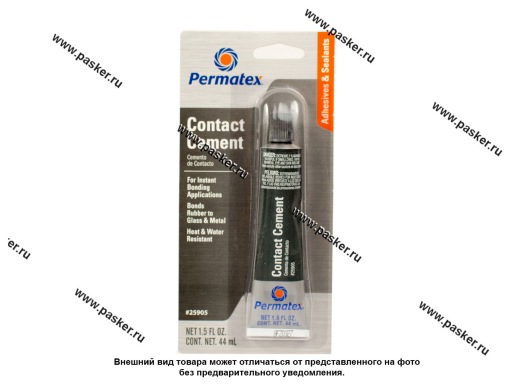 Клей PERMATEX Contact Cement универсальный 44,3мл 25905