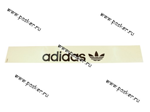 Светофильтр самоклеющийся Adidas original белый фон 16,5х130см