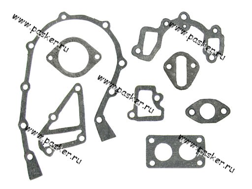Прокладки двигателя ГАЗ дв.402 паронит 8шт