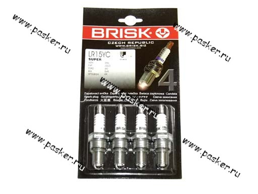 Свечи BRISK 2101-099 LR15YC с резистором