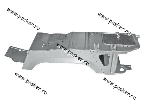 Кузов Кожух колеса УАЗ 469 задний левый 469-5107221-10