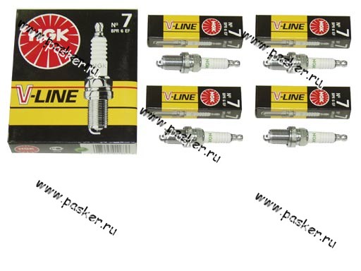Свечи NGK V-Line № 7 BPR6EF Chevrolet,Ford,Renault,Volvo