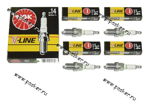 Свечи NGK V-Line №14 BKR6E-11 Daewoo,Mazda,Honda,Mitsubishi,Nissan,Kia,Subaru