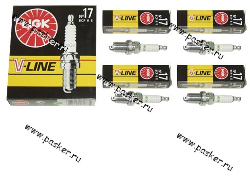 Свечи NGK V-Line №17 BCP6E Alfa Romeo,Mercedes,Peugeot,Nissan,Renault