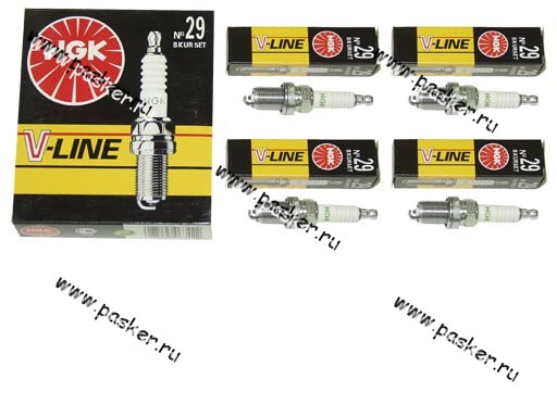 Свечи NGK V-Line №29 BKUR5ET Mercedes,Seat,VW