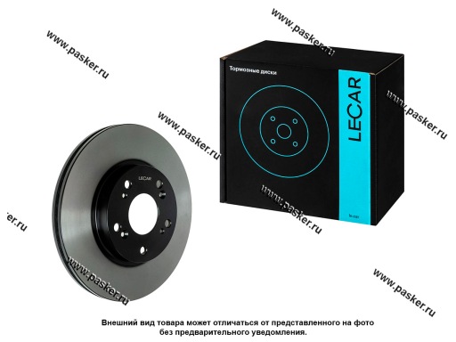 Диск тормозной Honda Civic (VII VIII) 01- CR-V II 02-06 FR-V 04- LECAR передний LECAR000196502