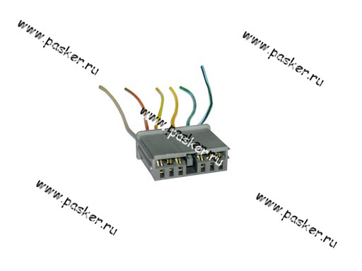 Колодка соединительная платы заднего фонаря 2105,07-099 с проводами AVKOPRO