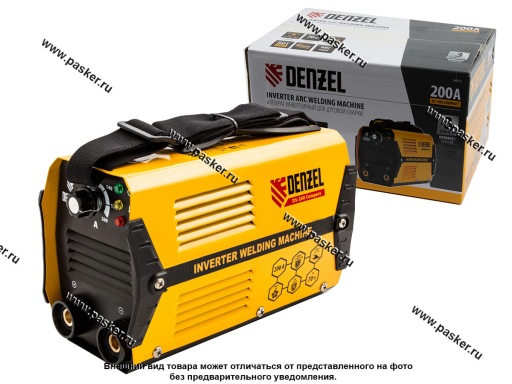 Сварочный аппарат инверторный 200А ПВ 70% диам.эл. 1,6-5мм DS-200 Compact Denzel 94373