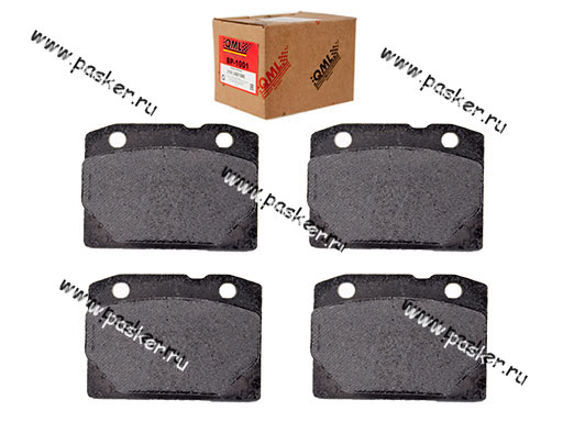 BP1001 | 21010-3501090-00 Колодки тормозные 2101-07 передние QML BP-1001