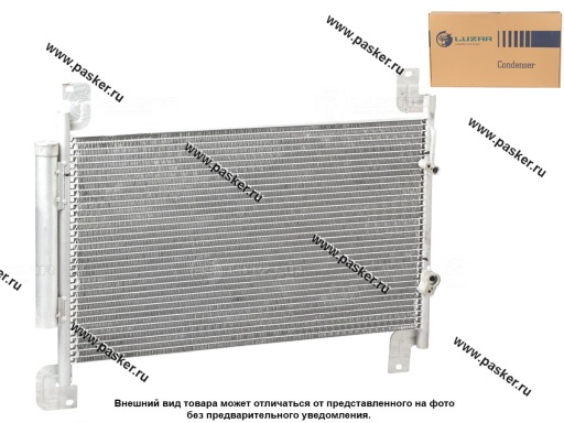 Радиатор кондиционера УАЗ Патриот 2012-LUZAR А/С Sanden LRAC 03631