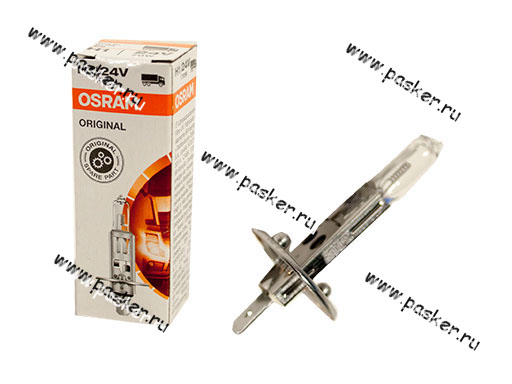 64155 | 64155- Лампа галоген 24V H1 70W P14.5s OSRAM 64155