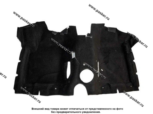 21230-510900670 Ковер салонный 2123 штатный передний с шумоизоляцией