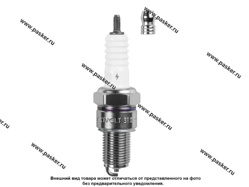 Свеча STARTVOLT ГАЗ УАЗ с дв ЗМЗ 405 406 409 зазор 0.7мм с резистором с медью VSP 0308