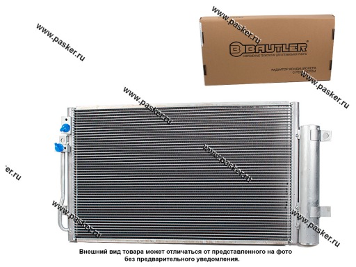 BTL-0091ACR | 2190-8112010-14 Радиатор кондиционера 2190 Granta BAUTLER с ресивером тип Kdac BTL-0091ACR