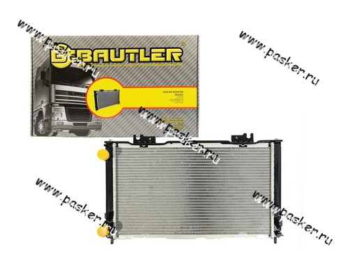 Радиатор 2170 Priora BAUTLER алюминиевый паяный аналог Halla BTL-0071B