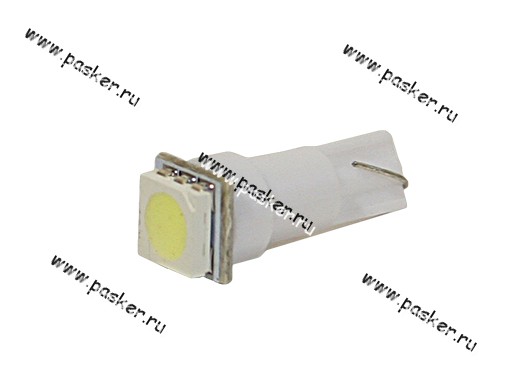 Лампа светодиод 12V1.2W W2x4.6d Nord YADA 1SMD белая