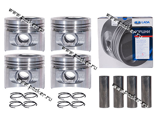 Поршень 21213 82.4 АвтоВАЗ с пальцами 1 ремонтный размер SALE