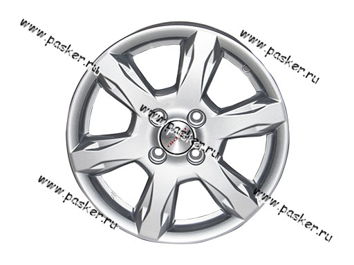 Диск колесный 15/6,0J/4*100/ET50/d60,1 K&K Nissan Almera G11 сильвер 64983