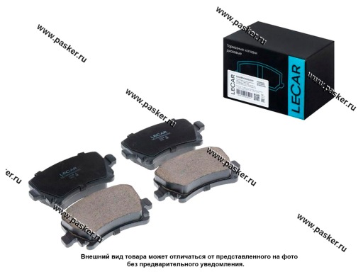 Колодки тормозные Skoda Octavia (A5) 04- задние сист. TRW LECAR LECAR000652201