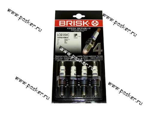Свечи BRISK 2101-07 LOR15YС SUPER FORTE