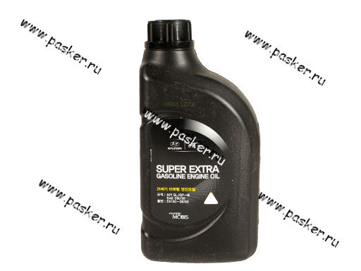 Масло HYUNDAI/KIA 5W30 Super Extra Gasoline API SL/ILSAC GF-3 05100-00110 1л п/с