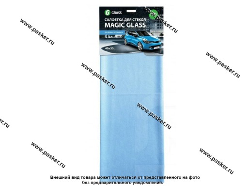 Салфетка микрофибра GraSS 40х50см для стекол и зеркал IT-0308