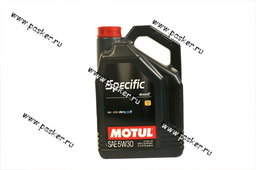 Масло Motul  5W30 Specific Dexos2 API SM/CF 5л син