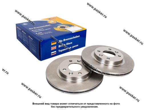 Диск тормозной LADA Largus 2012- KRAFT передний без ABS KT 016009