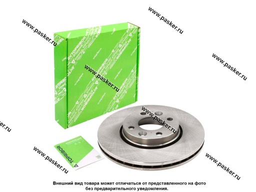 Диск тормозной LADA Vesta 2015- AVTOPRIBOR передний с ABS BD030AVT