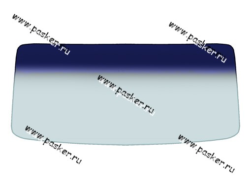 Стекло ветровое 2121 КМК GLASS 3-х слойное с полосой VAZT0069