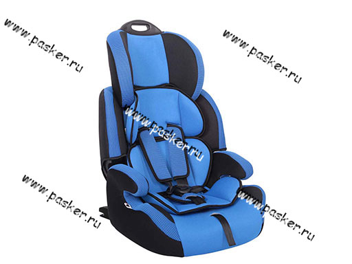 Кресло детское SIGER Стар ISOFIX группа 1,2,3 от 9-36кг синее