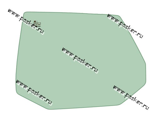 Стекло задней двери 2109 099 15 КМК GLASS левое VAZS0038