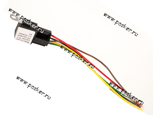 Реле РС-113 5-и контактное АВТОЭЛЕКТРОНИКА 75.3777 колодкой и проводами
