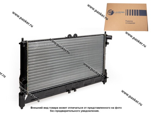 Радиатор Chevrolet Lanos A/C 02- 1.5/1.6 MT LUZAR сборный LRc 0561