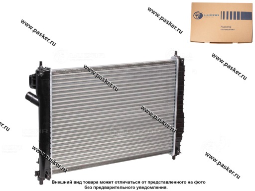 Радиатор Chevrolet Aveo T255 08- 1.2i MT LUZAR LRc 0587