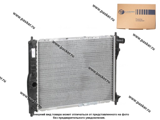 Радиатор Chevrolet Lanos 97- 1.5 1.6 MT LUZAR LRc 0563b