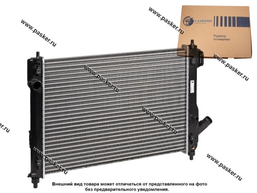 Радиатор Chevrolet Aveo T255 08- 1.4i MT LUZAR сборный LRc 0581
